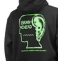 Brain Dead Half Zip Hoodie (Schwarz)