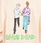 Brain Dead Handheld Hoodie (Creme)