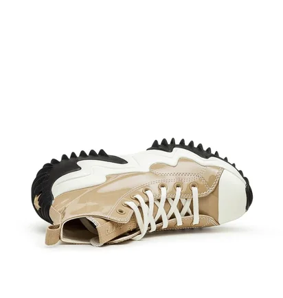 Converse Run Star Hi Motion (Khaki / Schwarz / Weiß)