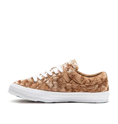 Converse x Golf Le Fleur One Star (Brown Sugar)