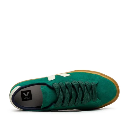 Veja Campo Suede (Grün / Beige)