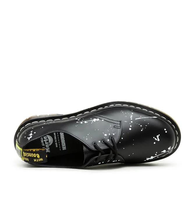 Dr. Martens x Neighborhood 1461 (Schwarz / Weiß) - Allike Store