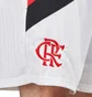 adidas Camisa CR Flamengo Icon Shorts (Weiß / Rot)