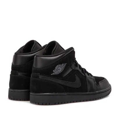 Nike Air Jordan 1 MID (Schwarz / Grau)