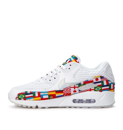 Nike Air Max 90 NIC QS 'International Flag Pack' (White / Multi)