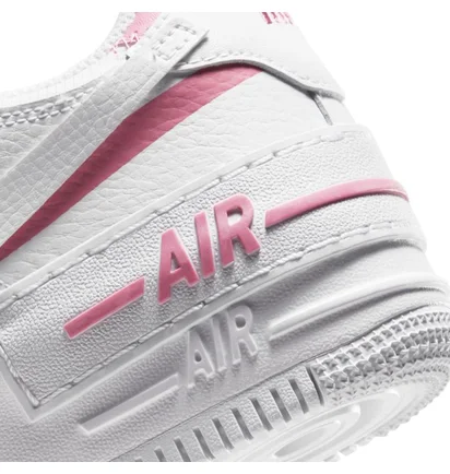 Nike WMNS Air Force 1 Shadow Low (Weiß / Rosa)