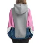 Nike WMNS Icon Clash Hoodie (Grau / Rosa)