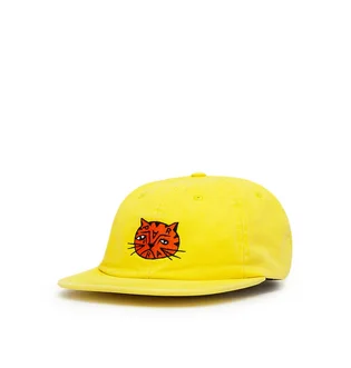 Parra Sad Cat 6 Panel Hat (Gelb)