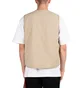 Pop Trading Company Harold Reversible Vest (Beige)