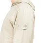 Stone Island Ghost Piece Cotton Stretch Fleece Hoodie (Beige)