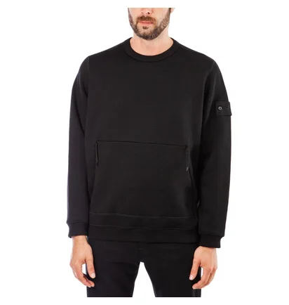 Stone Island Ghost Wool Crewneck (Schwarz)
