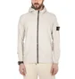 Stone Island Knitwear Hooded Jacket (Altweiß)