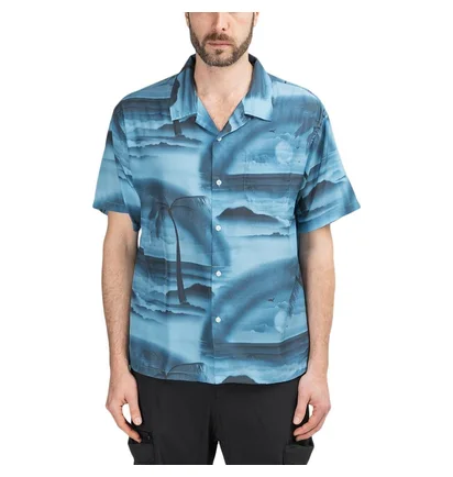 Stüssy Island Shirt (Blau)