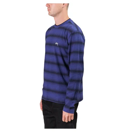 Stüssy Ombre LS Crew (Blau)