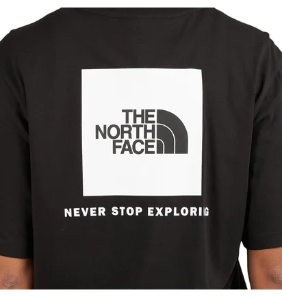 The North Face WMNS Relaxed Redbox Tee (Schwarz)
