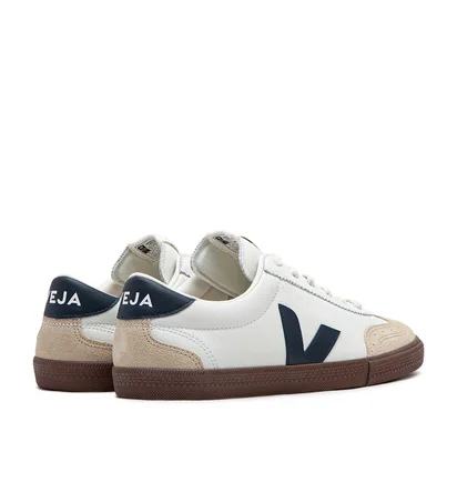 Veja Volley Canvas (Beige / Dunkelblau)