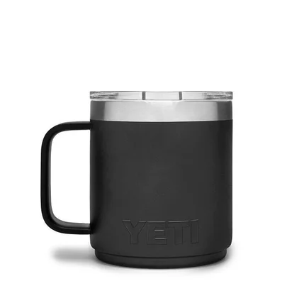 Yeti Rambler 10oz (296ml) Tasse (Schwarz)