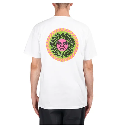 Obey Sun Classic T-Shirt (Weiß / Multi)
