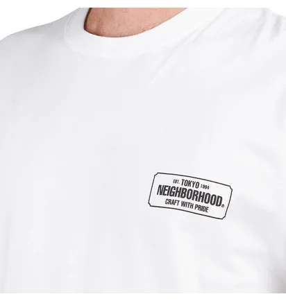 Neighborhood NH . TEE LS-1 (Weiß / Schwarz)