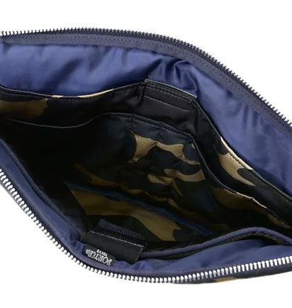 Porter By Yoshida Counter Shade Document Case (Woodland Khaki)