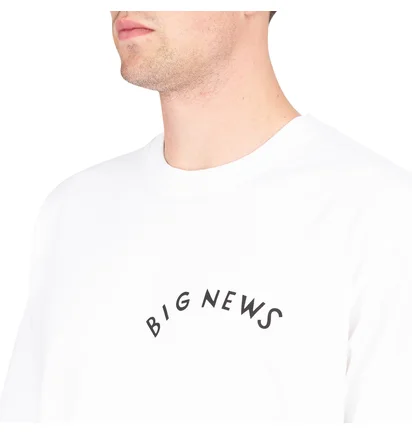 by Parra Big News T-Shirt (Weiss)