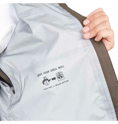 Patagonia Torrentshell 3L Rain Jacket (Braun)