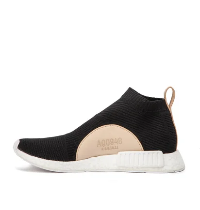 adidas NMD CS1 City Sock Primeknit (Schwarz / Leder)
