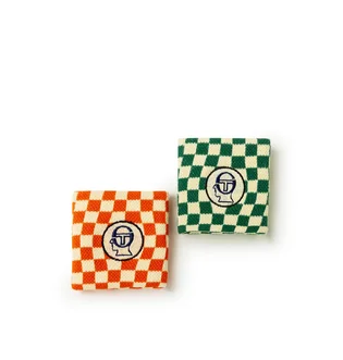 Brain Dead x Sergio Tacchini Wristbands (Orange)