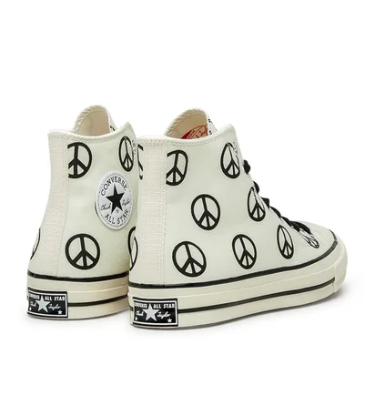 Converse Chuck Taylor 70 Hi 'Peace' (Weiß / Schwarz)
