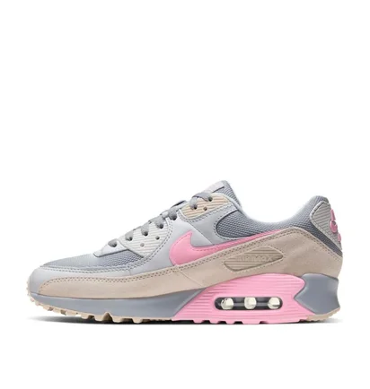 Nike Air Max 90 (Grau / Rosa)