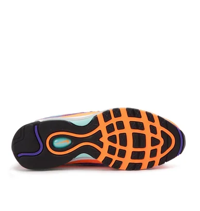 Nike Air Max 98 QS 'Cone' (Türkis / Violet / Orange)