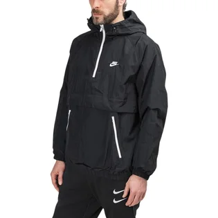Nike Hooded Woven Anorak (Schwarz)