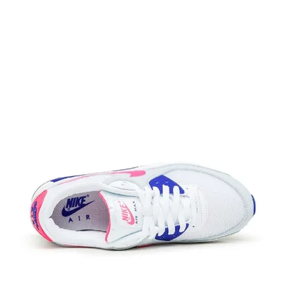 Nike WMNS Air Max 90 (Weiß / Grau / Blau / Pink)