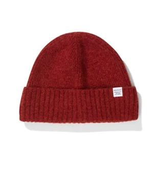 Norse Projects Brushed Lambswool Beanie (Rot)