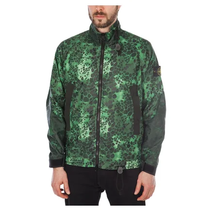 Stone Island Alligator Camo Light Cotton - Nylon Rep (Grün)