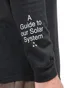 Stüssy Solar System Pig. Dyed Longsleeve (Schwarz)