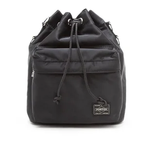 Porter by Yoshida Small Balloon Sac Bag (Schwarz)