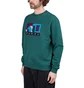 by Parra Blockhaus Crew Neck Sweatshirt (Grün)