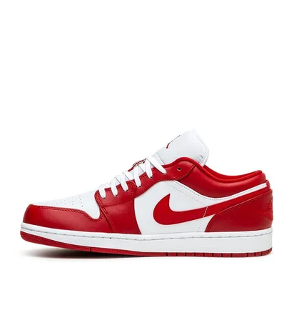 Air Jordan 1 Low GS (Rot / Weiß)