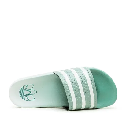adidas Adilette (Grün / Weiß)