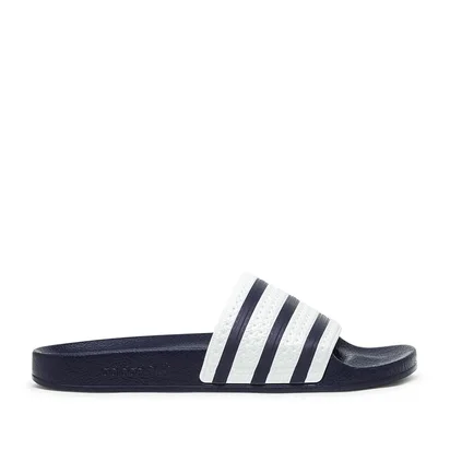 adidas Adilette (Navy / Weiss)