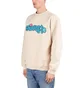 Brain Dead Slime Reverse Fleece Crewneck (Natur)