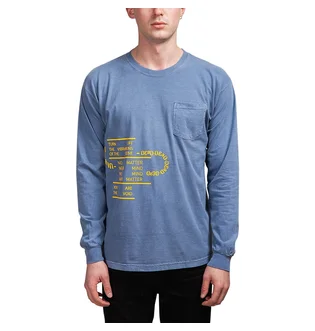 Brain Dead Ghost Longsleeve (Blau)