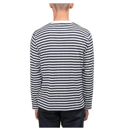 adidas X Human Made LSL Tee (Blau / Weiß)