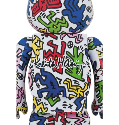 Medicom 1000% Keith Haring Be@rbrick Toy (Multi)