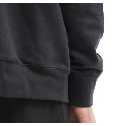 Nike Swoosh French-Terry Hoodie (Schwarz)