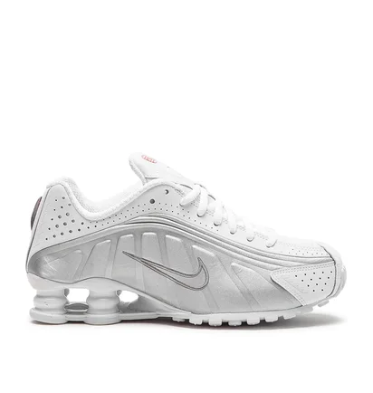 Nike WMNS Shox R4 (Weiß / Silber)