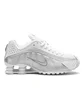 Nike WMNS Shox R4 (Weiß / Silber)