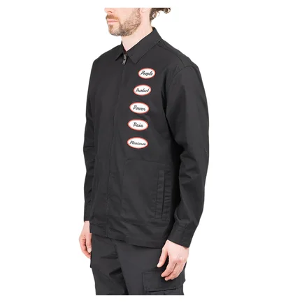 Pleasures Power Gas Station Jacket (Schwarz)