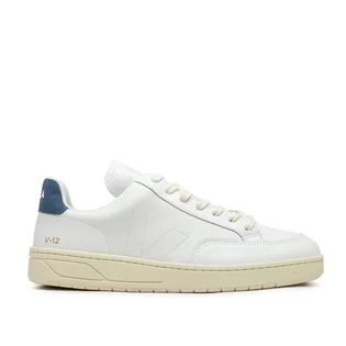 Veja V-12 Stitch O.T. Leather (Weiß / Blau)